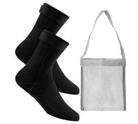 GTYHH 1 Par De Calcetines De Buceo Y 1 Bolsas De Playa, Calcetines De Playa Resistentes A La Ropa, Calcetines De Buceo Resistentes A Los Arañazos, Agente Deportivo Acuático.