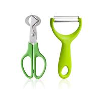 GTYHH 1 Pieza De Tijeras De Codornices, 1 Pieza De Cuchillo De Zapato Manual, Astillas De Cáscara De Huevo, Tijeras De Concha De Cocina, Restos De Frutas Y Verduras, Suministros De Cocina.