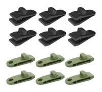 GTYHH 12 Clips A Prueba De Viento para Carpas Al Aire Libre, Clips De Lona Ajustables para Carpas, Soporte Fijo, Accesorios para Paraguas De Camping.