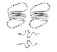 GTYHH 2 Collares Ajustables De Serpiente De Plata, 1 Par De Aretes De Serpiente, Collares Flexibles Y Enrollados, Aretes De Moda Y Personalizados.
