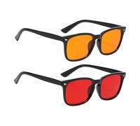 GTYHH 2 Pares De Anteojos Cuadrados Contra La Luz Azul, Anteojos Para La Pantalla De La Computadora Para Proteger Sus Ojos Y Reducir La Fatiga, Pertenecen A La Oficina Y Los Deportes Electrónicos.