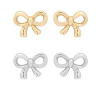 GTYHH 2 Pares De Pendientes De Lazo, Lindos Pendientes Pequeños, Pendientes Sencillos, Pendientes Versátiles Y Elees, Joyería para Mujer