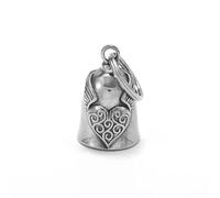 GTYHH 2 Piezas De Cadena De Acero De Titanio con Forma De Corazón De Melocotón, con Llavero Y Cadena De Acero De Titanio, Exquisito Y Dulce, Llavero, Joyería DIY (Plata).