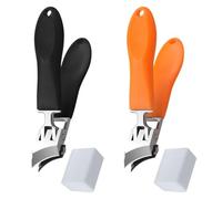GTYHH 2 Piezas De Memoria Cortadores De Uñas Y 2 Cubierta Protectora, Máquinas De Corte De Uñas Afiladas, Herramientas De Chorro De Uñas, Suministros para El Cuidado De Las Uñas.