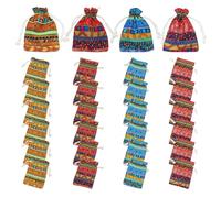 GTYHH 24 Bolsas Vintage Con Cordón, Bolsas De Regalo, Bolsas De Joyería, Bolsas De Almacenamiento De Artículos Pequeños, Bolsas De Dulces, Bolsas De Regalo Para Fiestas