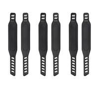 GTYHH 3 Pares De Correas para Pedales De Bicicleta, Pedales De Bicicleta Estática, Correas Ajustables para Pedales De Bicicleta, Piezas De Repuesto para Equipos De Entrenamiento De Gimnasio