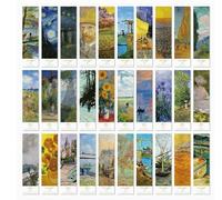 GTYHH 30 Marcadores De Pintura Al Óleo Retro, 1 Soporte De Página De Libro De Pulgar De Gato, Marcadores De Papel De Arte, Material De Lectura De Papelería para Estudiantes.