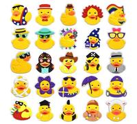 GTYHH 30 Uds. De Decoraciones Para Zapatos De Pato De Dibujos Animados, Bonitas Decoraciones Para Zapatos, Decoraciones Creativas Para Zapatos Extraíbles, Accesorios Para Zapatos