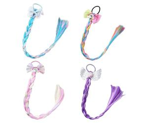 GTYHH 4 Piezas Trenzas De Peluca, Accesorios para El Cabello para Niños, Accesorios Creativos para El Cabello, Accesorios para Vestir, Accesorios para El Cabello