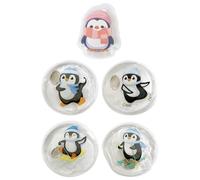 GTYHH Calentadores De Manos con Patrón De Pingüino De 5 Uds, Accesorios De Calentamiento De Invierno, Calentadores De Manos Portátiles, Calentadores De Manos para Niños