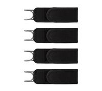 GTYHH Cinturilla Elástica Cubierta De 4 Piezas, Ajuste Elástico Sin Apretar, Cinturón Perezoso Informal Y Portátil, Adecuado para Decoración Y Ocio Al Aire Libre.