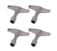 GTYHH Llave De Afinación De Tambor Universal De 4 Piezas, Sintonizador Universal De Aleación De Zinc para Tambores Electrónicos, Cabeza Cuadrada, Herramienta De Afinación De Instrumentos Musicales.