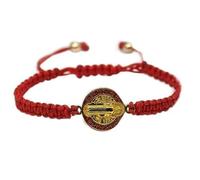 GTYHH Pulsera Tejida A Mano De 1 Pieza, Collar De 1 Pieza, Cadena Cruzada, Femenino, Longitud Ajustable, Adecuado para Uso Diario Y Regalos.