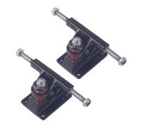 GTYLF 1 par de aleaciones de aluminio para monopatines, camiones de repuesto, soporte de rueda, hardware, base de puente de aluminio, base de soporte profesional para patineta