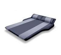 GTYMTTX Colchón Coche, Portátil y Doble Convertible con Almohada Ajustable, Soporta hasta 200 kg, Negro-Gris, 130 x 180 x 5 cm, Recomendado para Camping, Maletero y Viajes