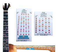 Gu a fant stica para dedos de ukelele bar tono | Pegatinas para diapas n y diapas n | Aprende a tocar el ukelele