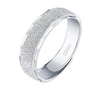 Gu Feng Anillo abierto simple anillo de personalidad para hombre chapado en plata