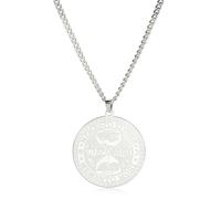 Gu Feng COLLAR HOMBRE HIP HOP CARPE DIEM BEAUTY SKULL MEDALLÓN RELOJ DE ARENA COLLAR COLGANTE