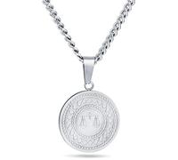 Gu Feng Justicia Creativa Balanzas Collares Colgantes Para Hombres Joyería Única