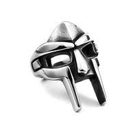Gu Feng Vintage Clásico Gótico Hip Hop Mf Doom Máscara Anillos Para Hombres Niños Punk Anillo Faraón Egipcio