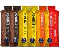 GU Liquid Energy Gel - Pack de prueba con 6 geles, diferentes tipos (6 x 60 g)