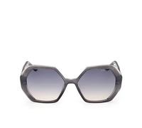Guess Mujer GU7879 20W Gafas de sol Inyectado Gris Azul Geométrico Normal Sombreado