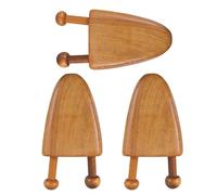 Gua Sha De Madera 3 uds tableros de madera Guasha masajeadores portátiles marrón claro for uso doméstico raspadores corporales