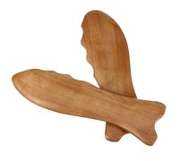 Gua Sha De Madera Raspador de masaje madera Gua Sha, 2 uds., for cara, cuello, hombros, parte trasera del pie