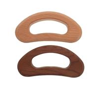 Gua Sha De Madera Tabla de raspado corporal Gua Sha madera, herramienta masaje for relajación cuello, espalda y hombros, 2 uds