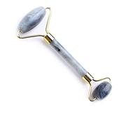 Gua Sha Masaje 1 unidad de masajeador facial de cristal de doble cabeza Natural, herramienta Facial, rodillo de masaje de cuarzo, palo Reiki, selección de regalos de salud para mujeres-labradorita