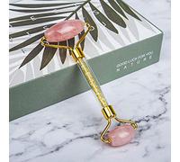 Gua Sha Masaje Natural Rose Roller Roller Adelgazante Masajeador de cara Herramienta de elevación Masaje facial Rodillo de rodillo Rodestone Rodillo de jade con caja-Tipo 1 con caja