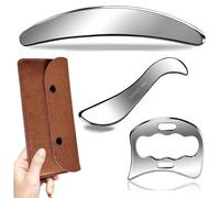Gua Sha Massage Therapy Stick,Gua Sha,Raspador De Acero Inoxidable Gua Sha, Herramienta De Fascia Resistente Al Desgaste, Herramienta De Fascia De Grado Médico Para El Alivio Del Dolor Muscular