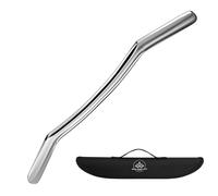 Gua Sha - Rascador de acero inoxidable Gua Sha para tejidos blandos, masaje linfático, cuerpo completo, celulitis, acero inoxidable, herramienta IASTM para terapia de acupuntura, reducción del dolor