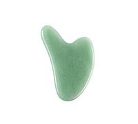 Gua Sha-Scaper Jade Natural Rose Face Face Massager Cuerpo Facial Piel Elevando herramientas de belleza de arrugas para el cuidado del spa-Green-a