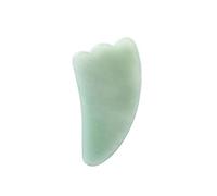 Gua Sha-Scaper Jade Natural Rose Face Face Massager Cuerpo Facial Piel Elevando herramientas de belleza de arrugas para el cuidado del spa-Green-b