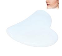 Gua Sha Tools, Piedra De Raspado De Jade Gua Sha, Masajeador De Piedra De Jade Para Rostro De Belleza, Piedra De Masaje Natural Para Estiramiento De Mejillas De Piel De Cuello Facial(azul)