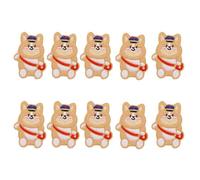 Guaber 10 parches de tela bordados para planchar con diseño de perro, para chaquetas, bolsos, sombreros, ropa, adornos, lavables, de poliéster, bordados, ropa de niños, decoración