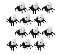 Guaber 12 Piezas De Halloween LED Skull Trealight Decoración Vela Sin Velas Flam Sin Velas para Suministros Fiestas La Fiesta del Partido