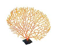Guaber Artificial Corals Branch Decors Sea Fan Decorations Faux Decors Aquariums Ornament Fish Tanks Landscape Artificial Coral Branch Décor