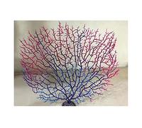 Guaber Artificial Corals Branch Decors Sea Fan Decorations Faux Decors Aquariums Ornament Fish Tanks Landscape Artificial Coral Branch Décor