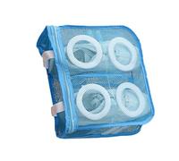 Guaber Bolsa para lavadora de zapatos, doble tela resistente, se adapta a tenis de talla 13, zapatos de gimnasio protectores y planos diarios, Black, As shown