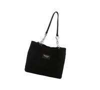 Guaber Bolso de pana para mujer, bolso de hombro de gran capacidad, para compras diarias e informal, Green, As shown in the picture error 13cm