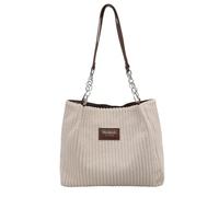 Guaber Bolso de pana para mujer, bolso de hombro de gran capacidad, para compras diarias e informal, Khaki, As shown in the picture error 13cm
