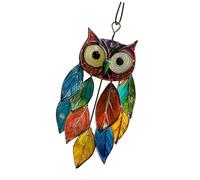 Guaber Búhos Fáciles De Colgar Adornos Acrílicos para Decoración Habitación Niños Escultura Búhos En Miniatura