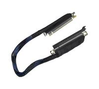 Guaber Cable Extensor De Gráficos Braide PCIe5.0 X16 Durabilidad Diseño Ángulo Izquierdo 180 Grados Optimizado para La Integridad Las Señales GPU