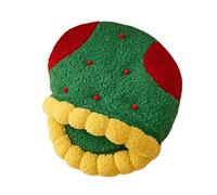 Guaber Cama para mascotas, diseño de Navidad, con mango suave, hermosa cama de dibujos animados, forma de calcetín de Navidad, nido de cama