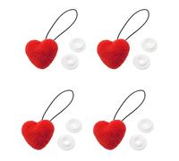 Guaber Clips para Edredón En Forma De Corazón 4 Uds. Color Opcional Fijación Segura E Invisible La Ropa Cama Soporte Edredón