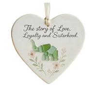 Guaber Colgantes de árbol de Navidad transparentes hechos a mano, decoraciones de cristal de mar irrompibles para recuerdos duraderos, adorno de árbol de Navidad, amor y lealtad