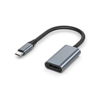 Guaber Convertidor De Tarjeta Vídeo 4K Tipo C A HDTV para Videocámara Juegos Y Grabadora Transmisión En Cable Captura Juegos para Ordenador Portátil Y PC