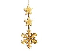 Guaber Creative Curtain - Guirnalda de luces LED con ventosa, árbol de Navidad, copo de nieve, Papá Noel, decoración de ventana para interiores y exteriores